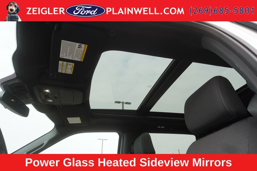 2023 Ford F-150 XLT HYBRID TWIN PANEL ROOF 20 ' BLACK ALLOYS REAR SLID