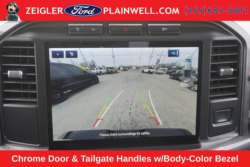 2023 Ford F-150 XLT HYBRID TWIN PANEL ROOF 20 ' BLACK ALLOYS REAR SLID
