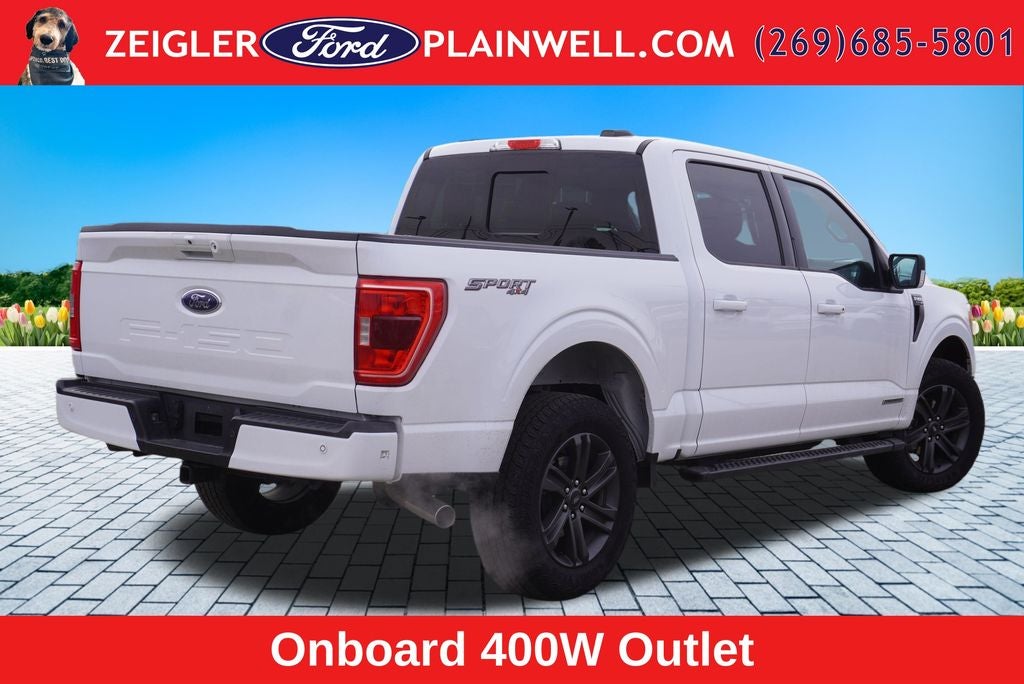2023 Ford F-150 XLT HYBRID TWIN PANEL ROOF 20 ' BLACK ALLOYS REAR SLID