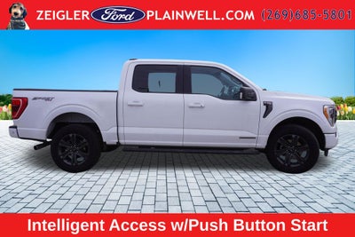 2023 Ford F-150 XLT HYBRID TWIN PANEL ROOF 20 ' BLACK ALLOYS REAR SLID
