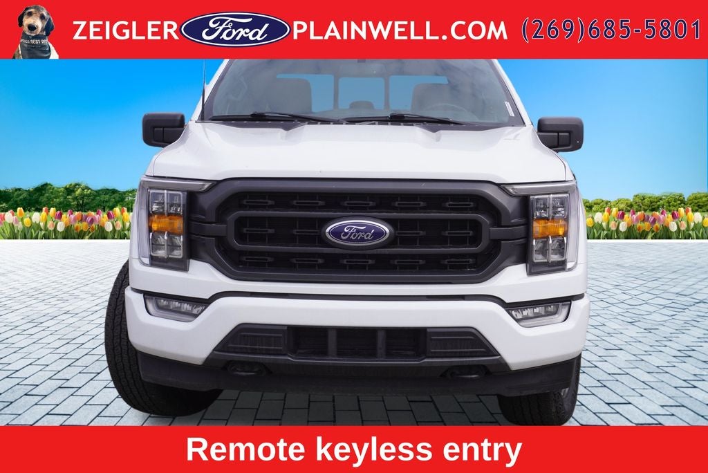 2023 Ford F-150 XLT HYBRID TWIN PANEL ROOF 20 ' BLACK ALLOYS REAR SLID