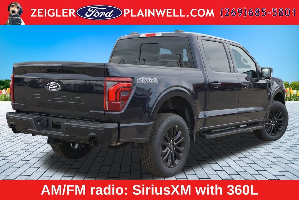 2026 Ford F-150 Lariat BLACK APPEARANCE PKGTWIN PANEL ROOF NAVIGATION