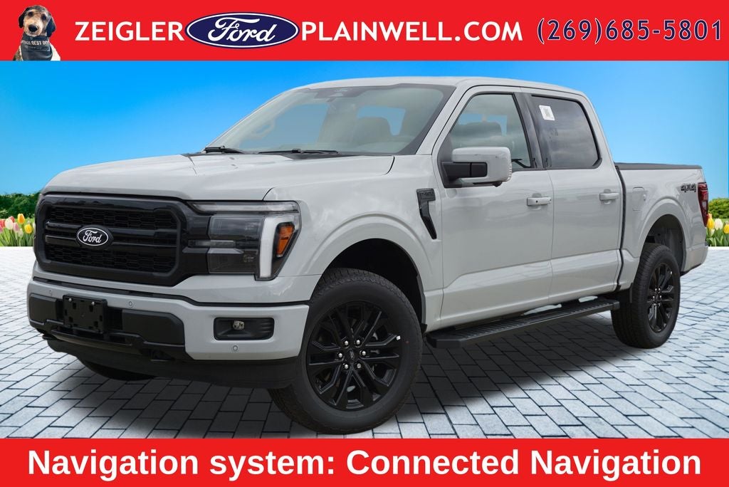 2026 Ford F-150 Lariat BLACK APPEARANCE PKG TWIN PANEL ROOF 20" BLACK WH
