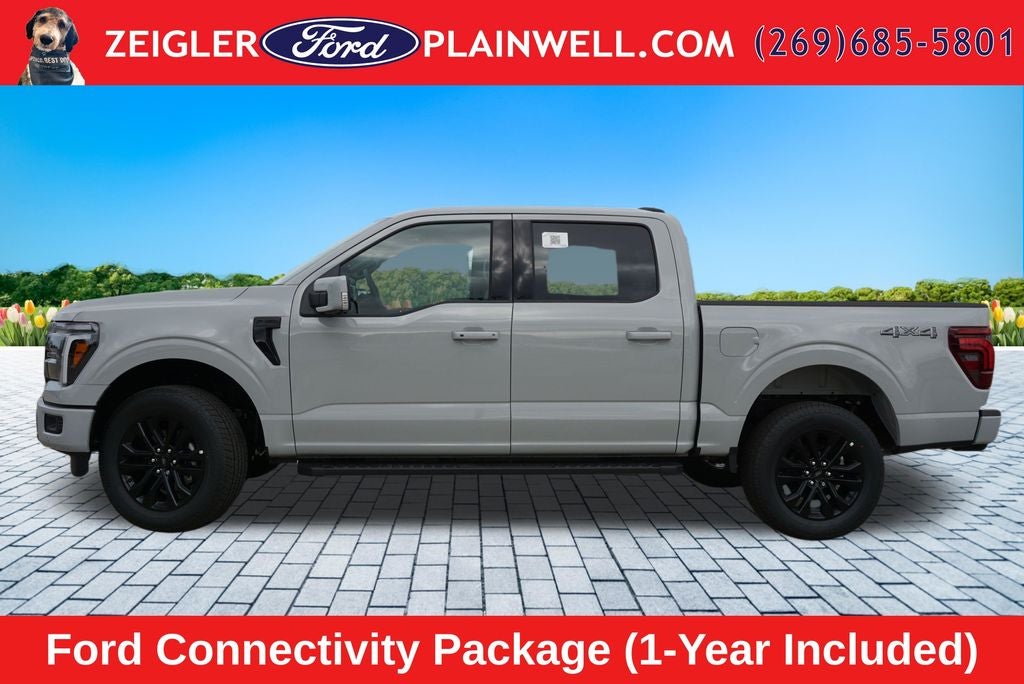 2026 Ford F-150 Lariat BLACK APPEARANCE PKG TWIN PANEL ROOF 20" BLACK WH