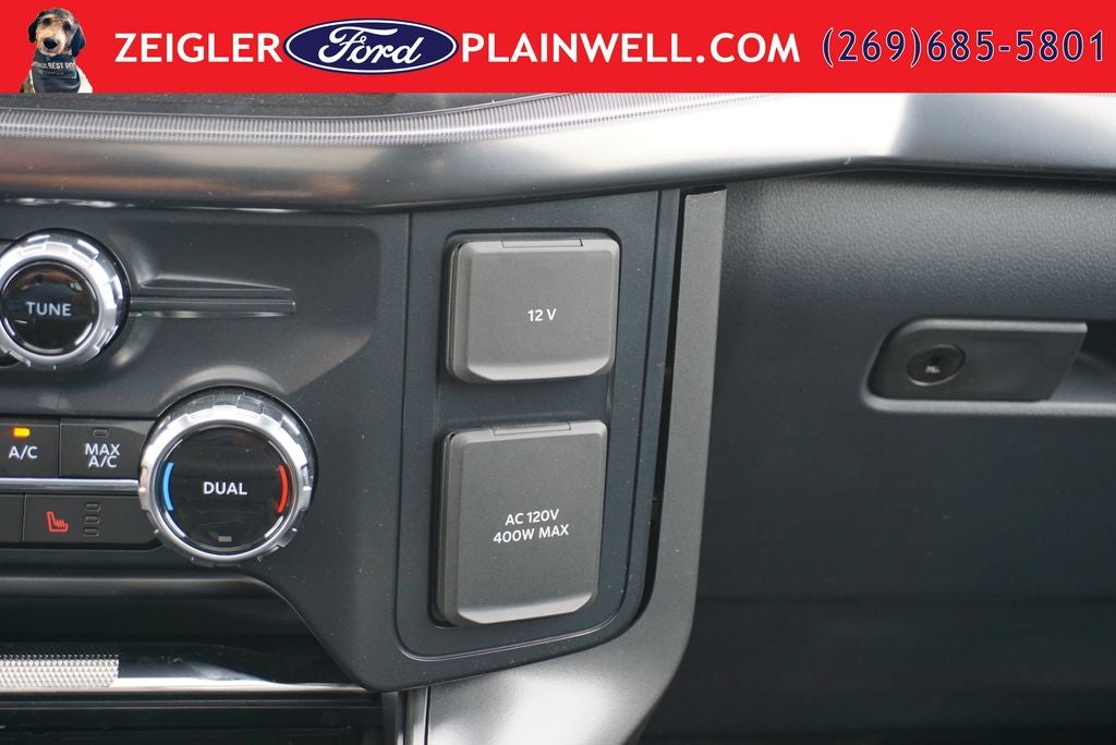 2026 Ford F-150 Lariat BLACK APPEARANCE PKG TWIN PANEL ROOF 20" BLACK WH