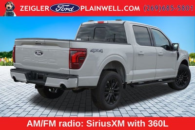 2026 Ford F-150 Lariat BLACK APPEARANCE PKG TWIN PANEL ROOF 20" BLACK WH