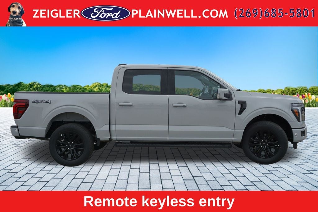 2026 Ford F-150 Lariat BLACK APPEARANCE PKG TWIN PANEL ROOF 20" BLACK WH