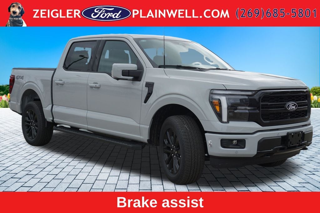 2026 Ford F-150 Lariat BLACK APPEARANCE PKG TWIN PANEL ROOF 20" BLACK WH