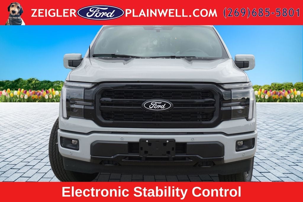 2026 Ford F-150 Lariat BLACK APPEARANCE PKG TWIN PANEL ROOF 20" BLACK WH