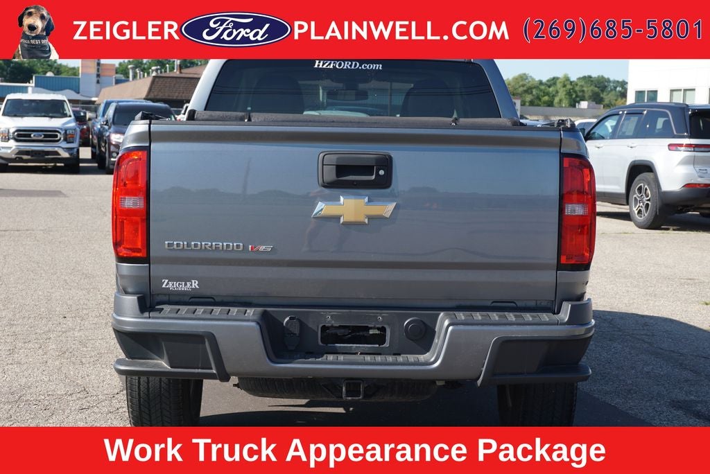 2020 Chevrolet Colorado Work Truck Crew Cab 4x4 V6 Rear Camera