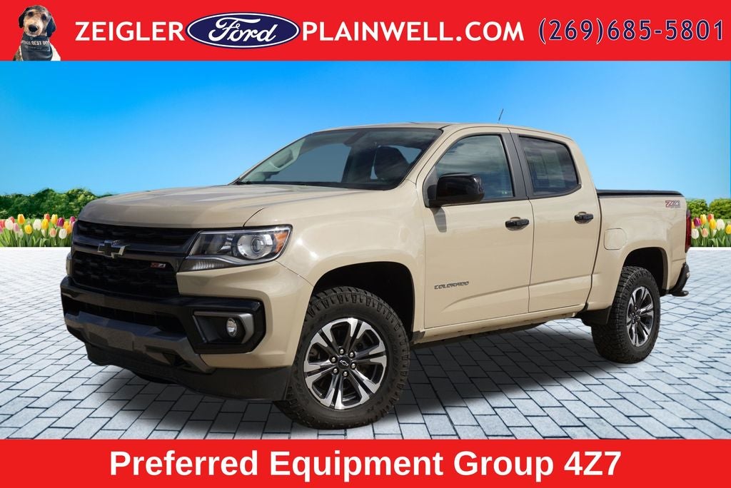 2022 Chevrolet Colorado Z71 CREW CAB Z71 4X4 COMBO LEATHERT TOW
