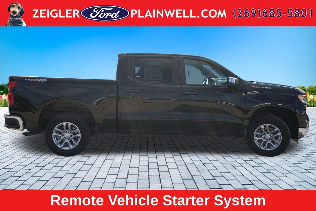 2024 Chevrolet Silverado 1500 LT CREW CAB 4X4 REAR CAMERA POWER SEAT TRAILER TOW PK