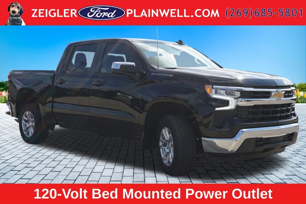 2024 Chevrolet Silverado 1500 LT CREW CAB 4X4 REAR CAMERA POWER SEAT TRAILER TOW PK