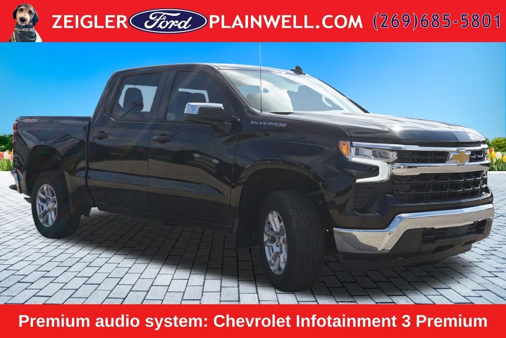 2024 Chevrolet Silverado 1500 LT CREW CAB 4X4 REAR CAMERA POWER SEAT TRAILER TOW PK