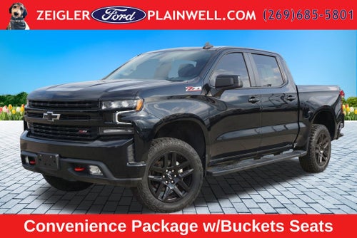 2021 Chevrolet Silverado 1500 LT Trail Boss Z71 PKG LEATHER 20' BLACK WHEELS