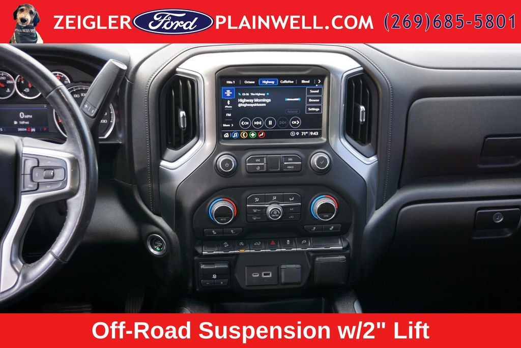 2021 Chevrolet Silverado 1500 LT Trail Boss Z71 PKG LEATHER 20' BLACK WHEELS