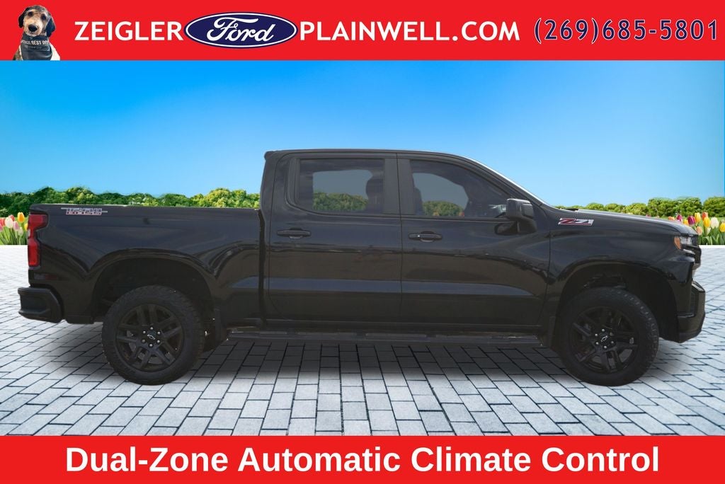 2021 Chevrolet Silverado 1500 LT Trail Boss Z71 PKG LEATHER 20' BLACK WHEELS