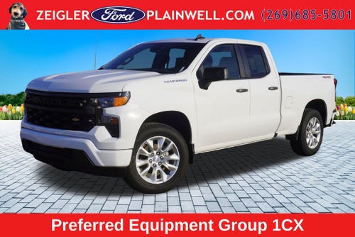 2023 Chevrolet Silverado 1500 Custom Convience Value Pkg 4x4 Trailering Tow 20" Wheels