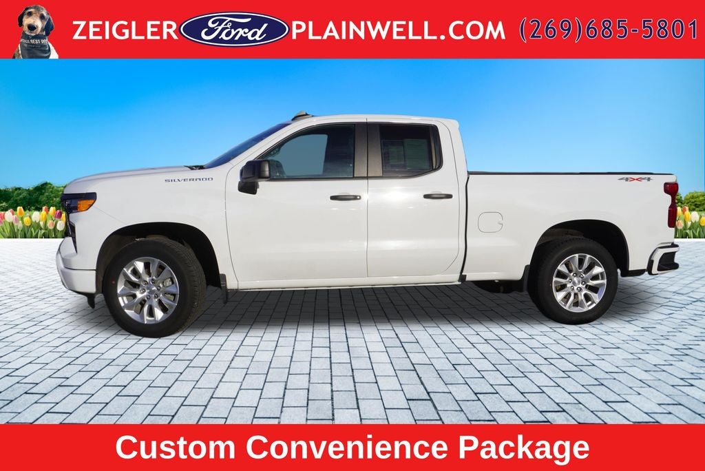 2023 Chevrolet Silverado 1500 Custom Convience Value Pkg 4x4 Trailering Tow 20" Wheels
