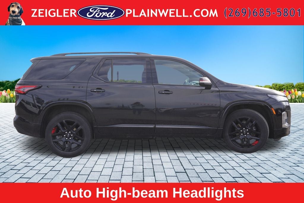 2024 Chevrolet Traverse Limited Premier REDLINE EDITION 20" GLOSS BLACK WHEELS PANO ROOF