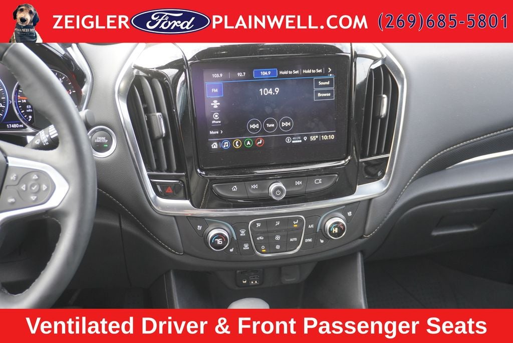 2024 Chevrolet Traverse Limited Premier REDLINE EDITION 20" GLOSS BLACK WHEELS PANO ROOF