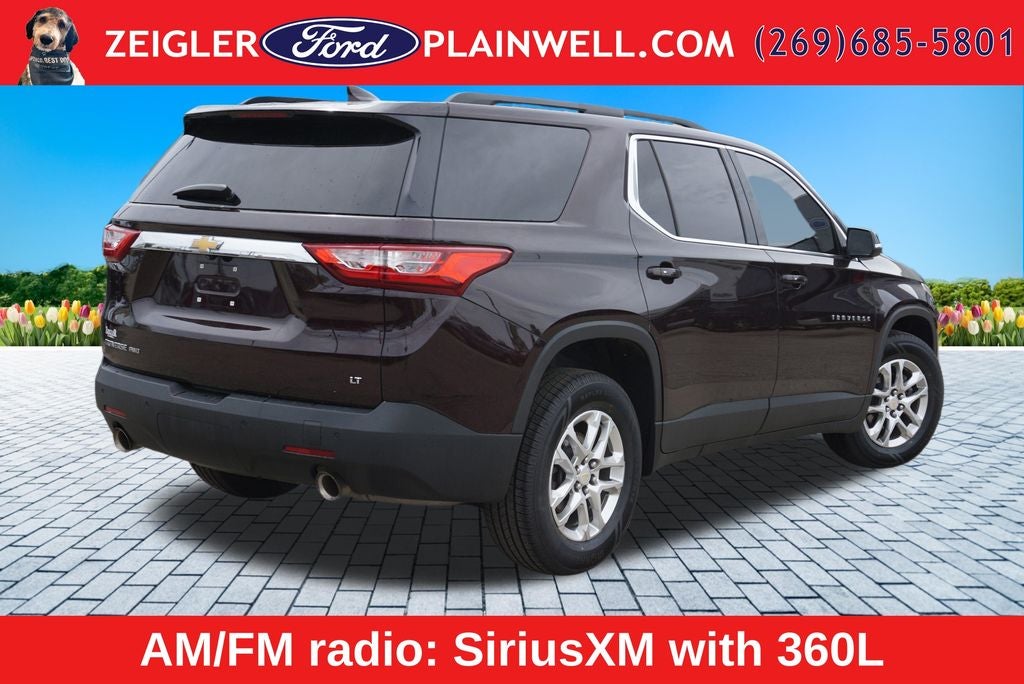 2021 Chevrolet Traverse LT Leather AWD 3RD ROW LEATHER HEATED STEERING LANE DEPARTURE