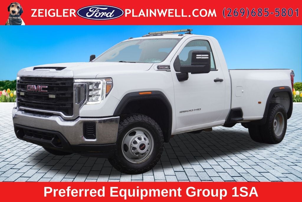 2022 GMC Sierra 3500HD Pro Reg Cab Dually 6.6 Liter V8