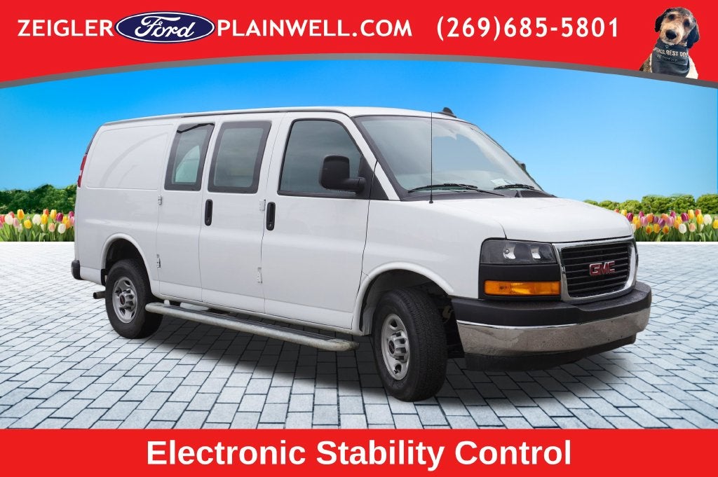 2025 GMC Savana 2500 Work Van Cargo Work Van Running Boards Rear Camera