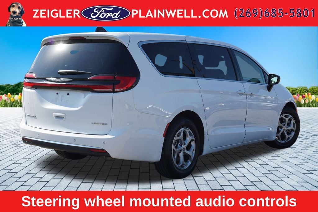 2024 Chrysler Pacifica Limited Power Moonroof Leather Rear Cameta Power Slider Do