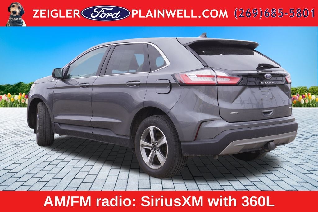 2024 Ford Edge SEL AWD Panoramic Vista Roof Heated Leather & Steering