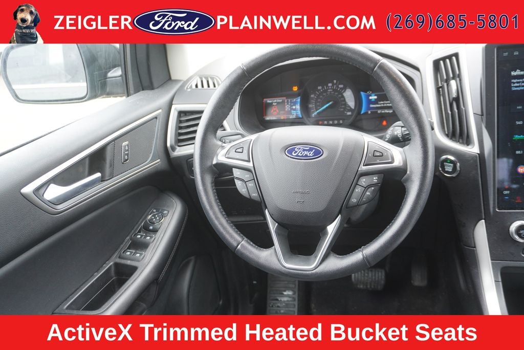 2024 Ford Edge SEL AWD PANORAMIC ROOF HEATED LEATHER & STEERING REAR