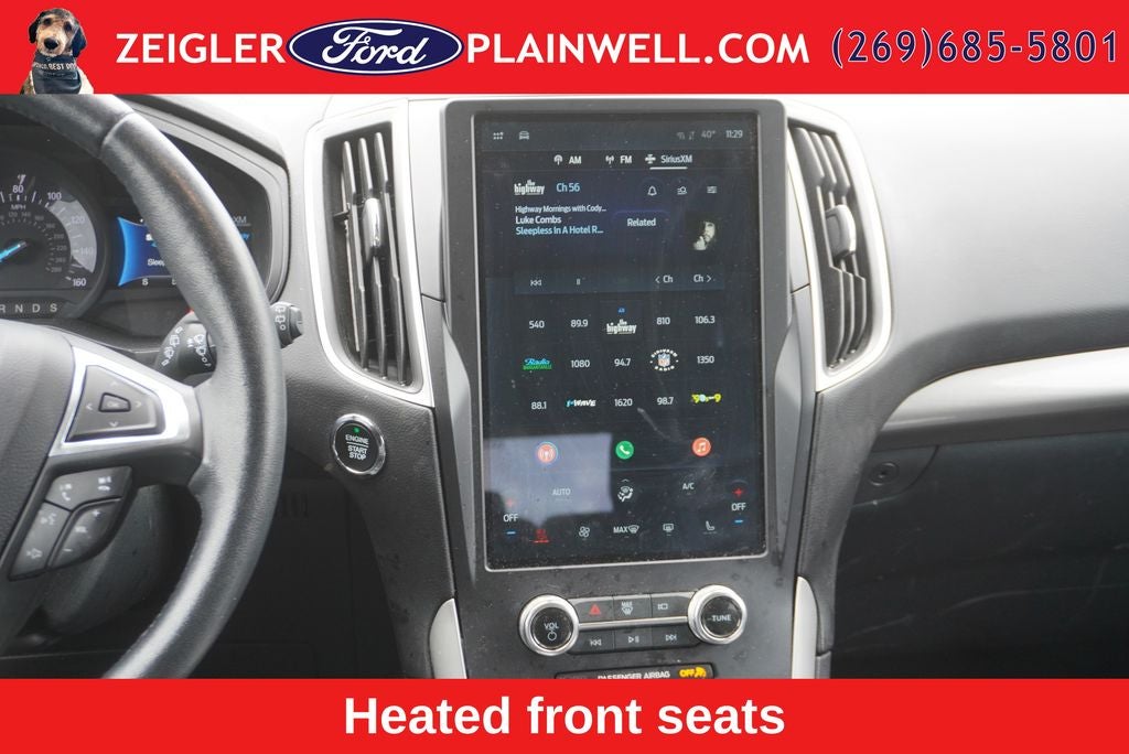 2024 Ford Edge SEL AWD PANORAMIC ROOF HEATED LEATHER & STEERING REAR