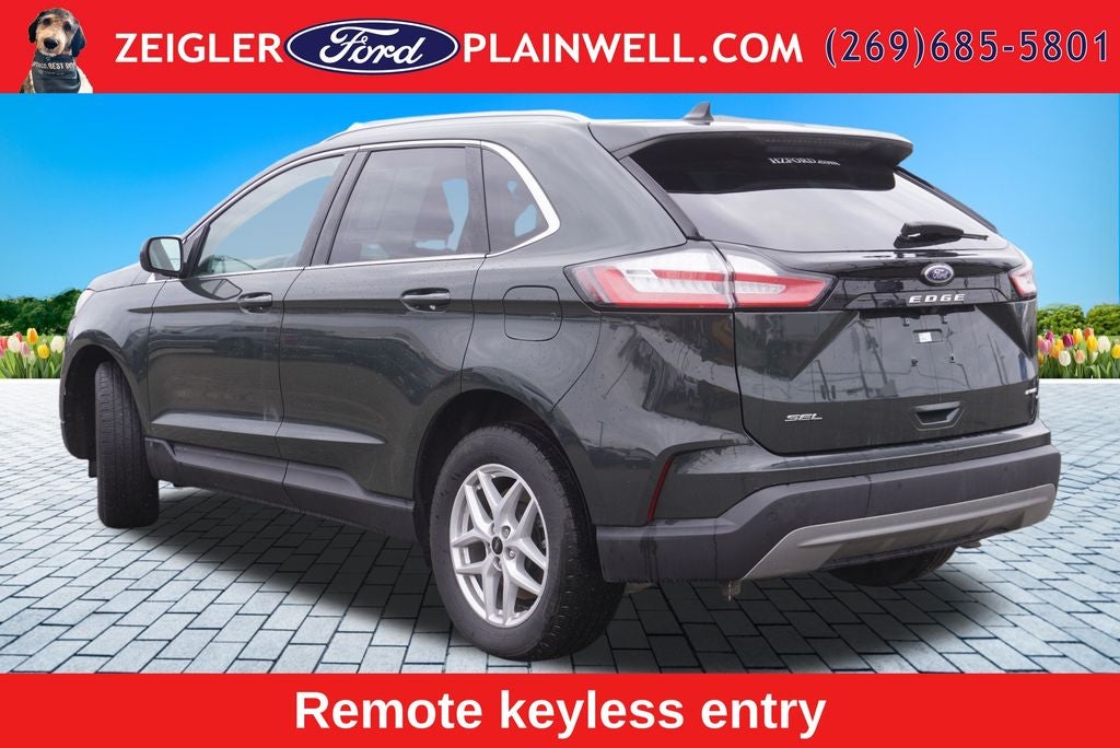 2024 Ford Edge SEL AWD PANORAMIC ROOF HEATED LEATHER & STEERING REAR