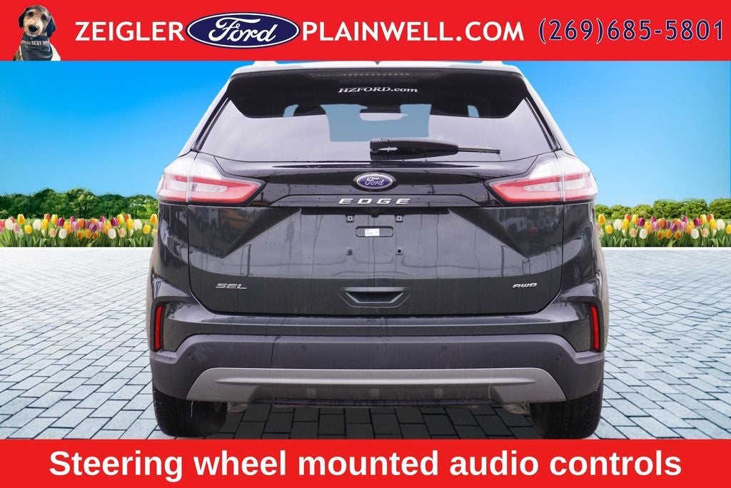 2024 Ford Edge SEL AWD PANORAMIC ROOF HEATED LEATHER & STEERING REAR