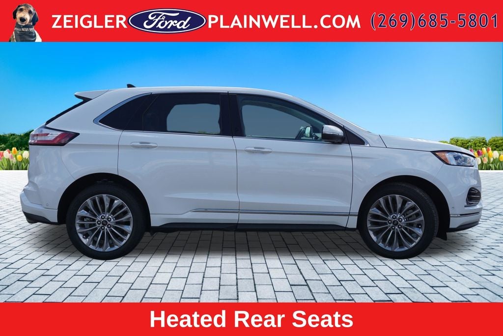 2024 Ford Edge Titanium AWD Panoramic Roof Heated Cooled Leather Navigatio