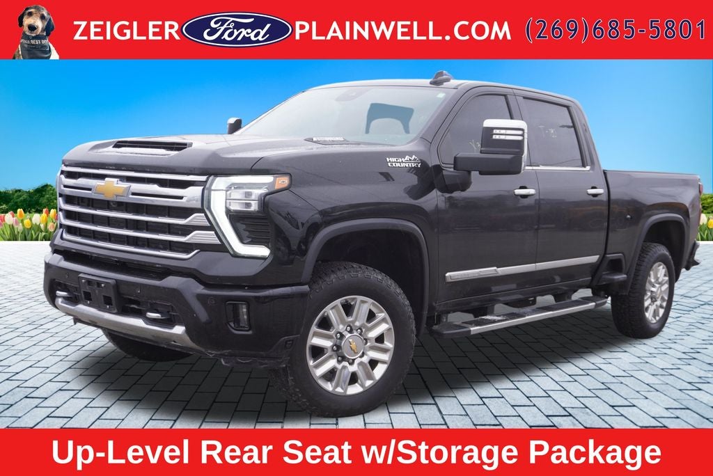2024 Chevrolet Silverado 2500HD High Country Crew Cab 4x4 Duramax Turbo Diesel Leather Nav Moon