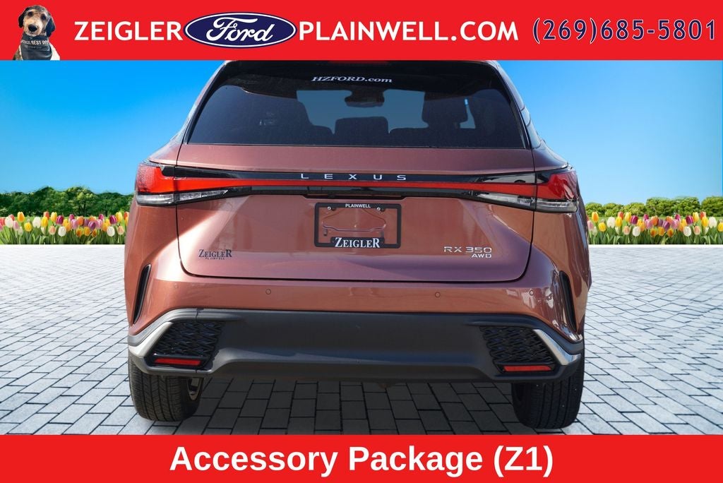 2025 Lexus RX 350 F Sport Handling AWD Panorama Roof Convience Pkg