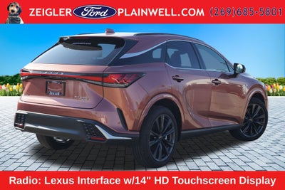 2025 Lexus RX 350 F Sport Handling AWD Panorama Roof Convience Pkg