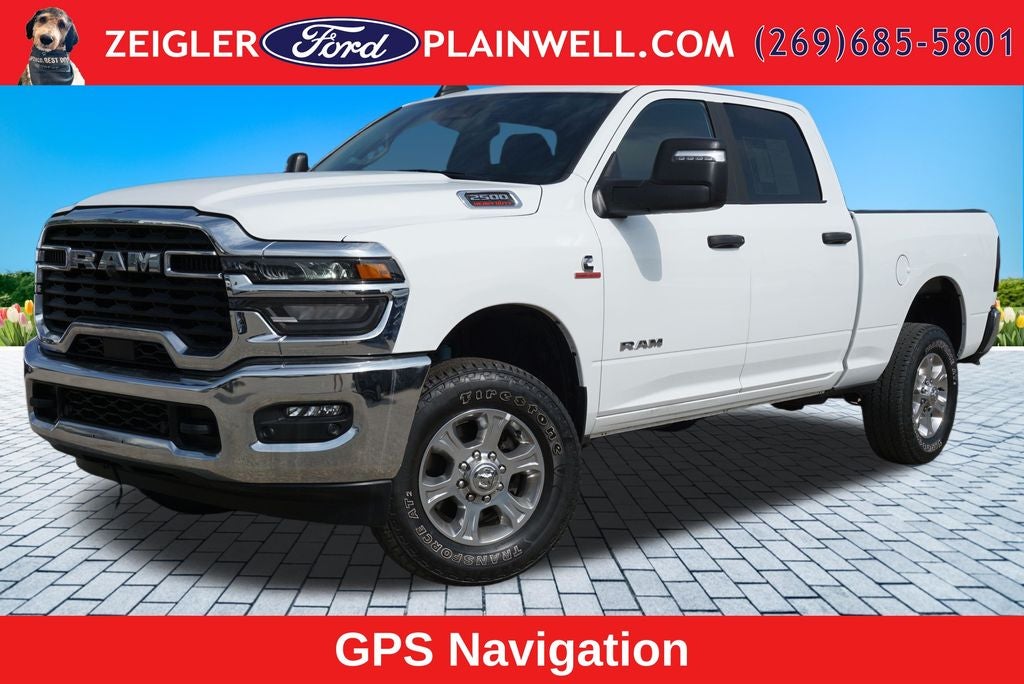 2025 RAM 2500 Big Horn Crew Cab 4x4 Cummings Turbo Diesel OFF Road Pkg