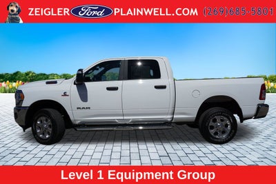 2024 RAM 2500 Big Horn CREW CAB 4X4 CUMMINGS TURBO DIESEL 4X4 PLOW PREP P