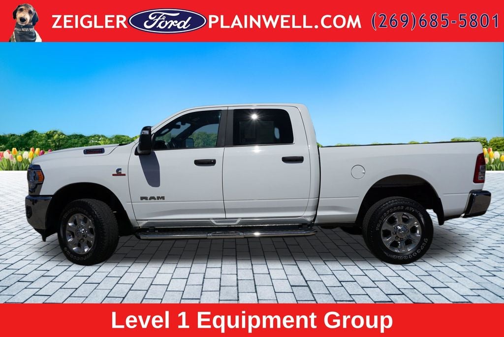 2024 RAM 2500 Big Horn CREW CAB 4X4 CUMMINGS TURBO DIESEL 4X4 PLOW PREP P