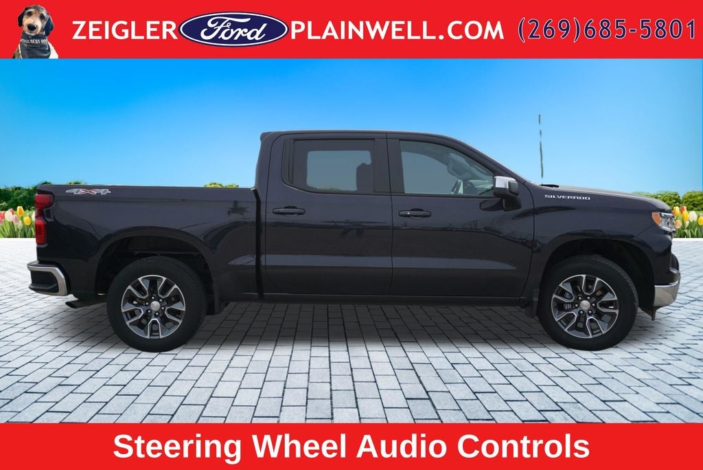 2023 Chevrolet Silverado 1500 LT CREW CAB 4X4 REAR CAMERA 20" PAINTED ALUMINUM WHE