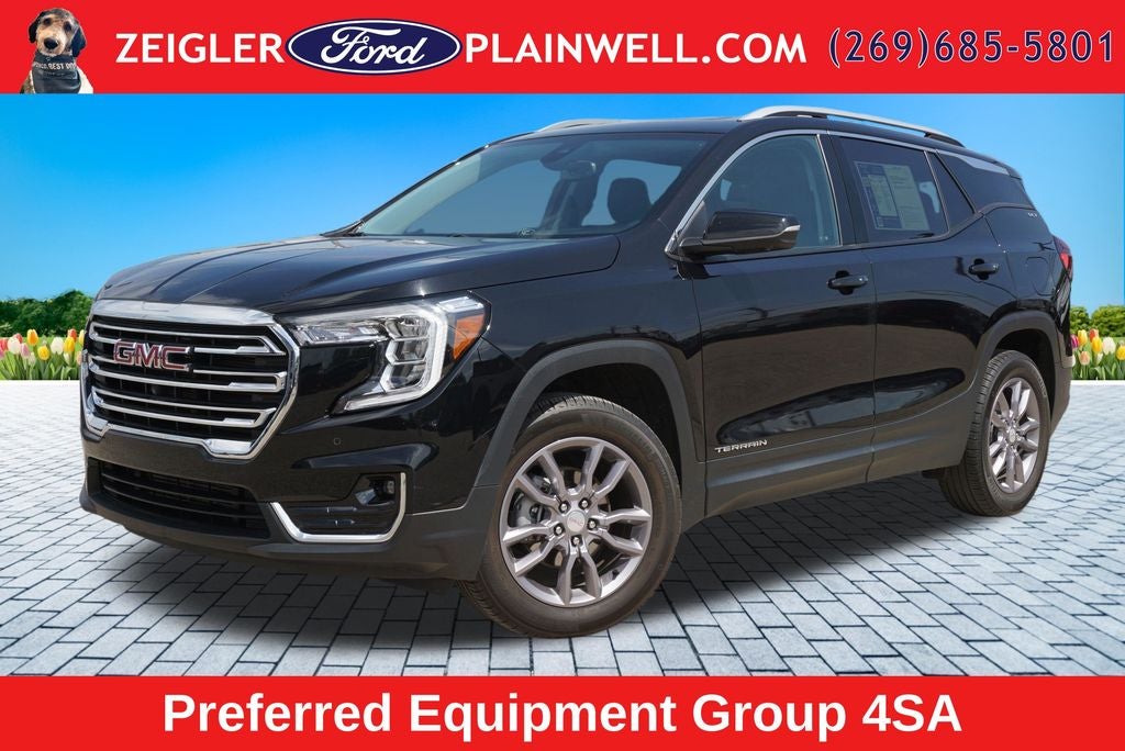 2022 GMC Terrain SLT AWD LEATHER PANORAMIC ROOF HEADS UP DISPLAY