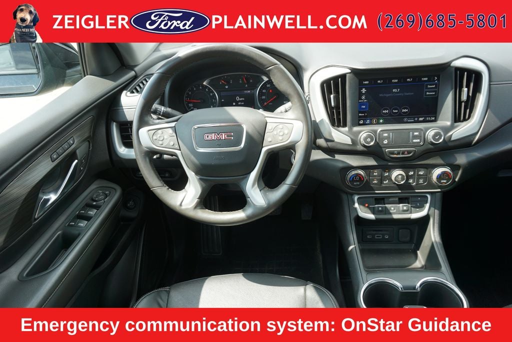 2022 GMC Terrain SLT AWD LEATHER PANORAMIC ROOF HEADS UP DISPLAY