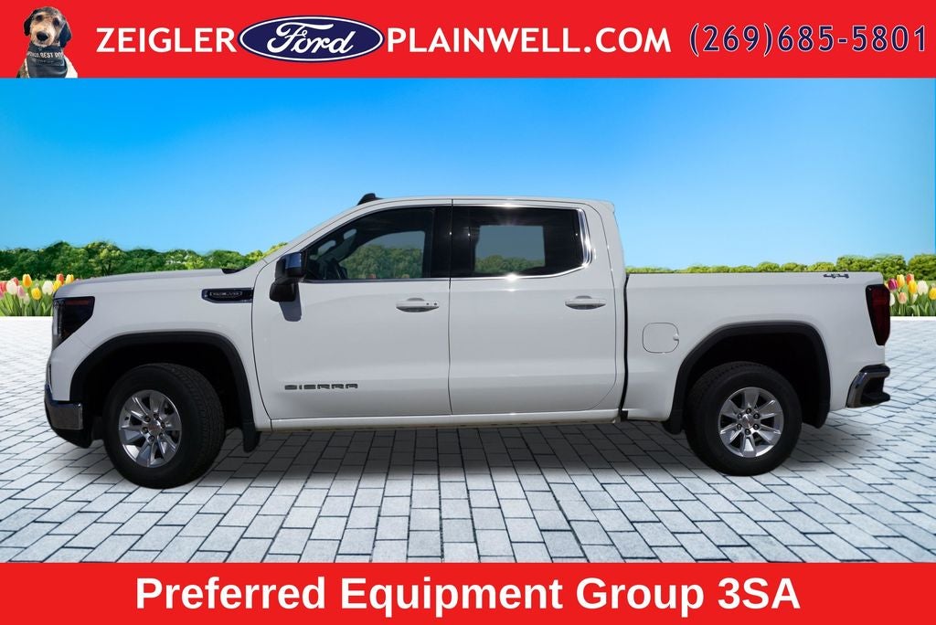 2023 GMC Sierra 1500 SLE CREW CAB 4X4 5.3 LITER V8 TRAILERING PKG