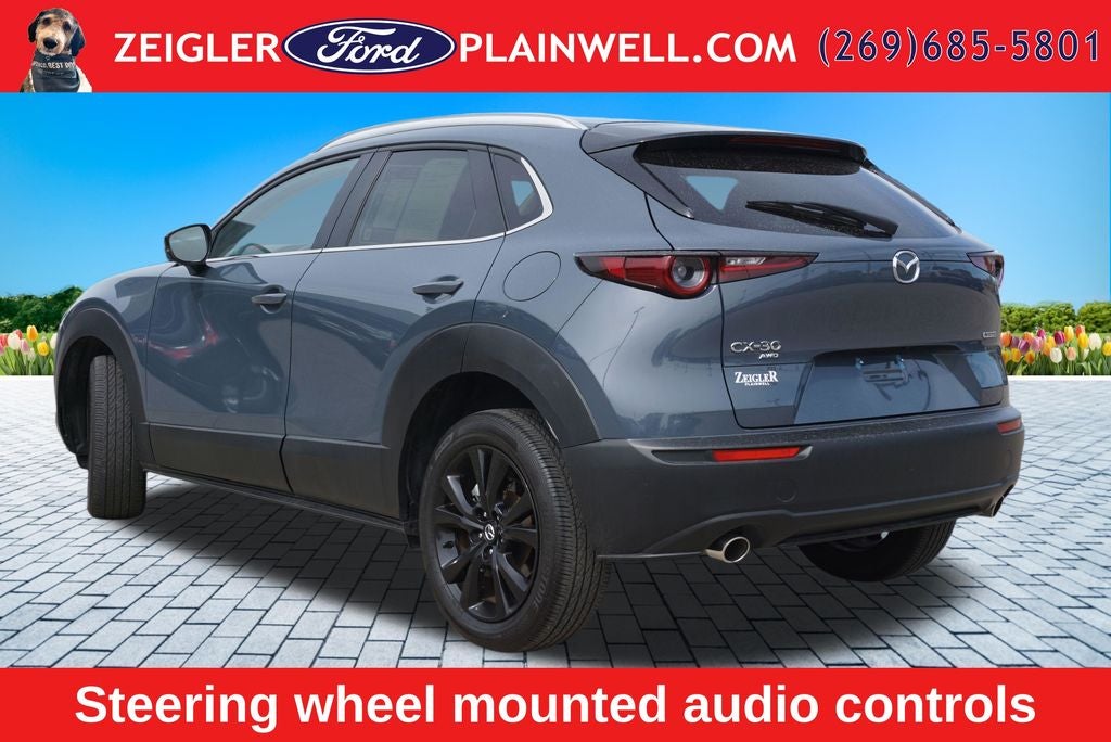 2025 Mazda Mazda CX-30 2.5 S Carbon Edition AWD Power Moonroof Leather Rear Camera