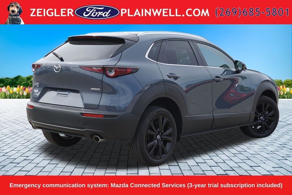 2025 Mazda Mazda CX-30 2.5 S Carbon Edition AWD Power Moonroof Leather Rear Camera