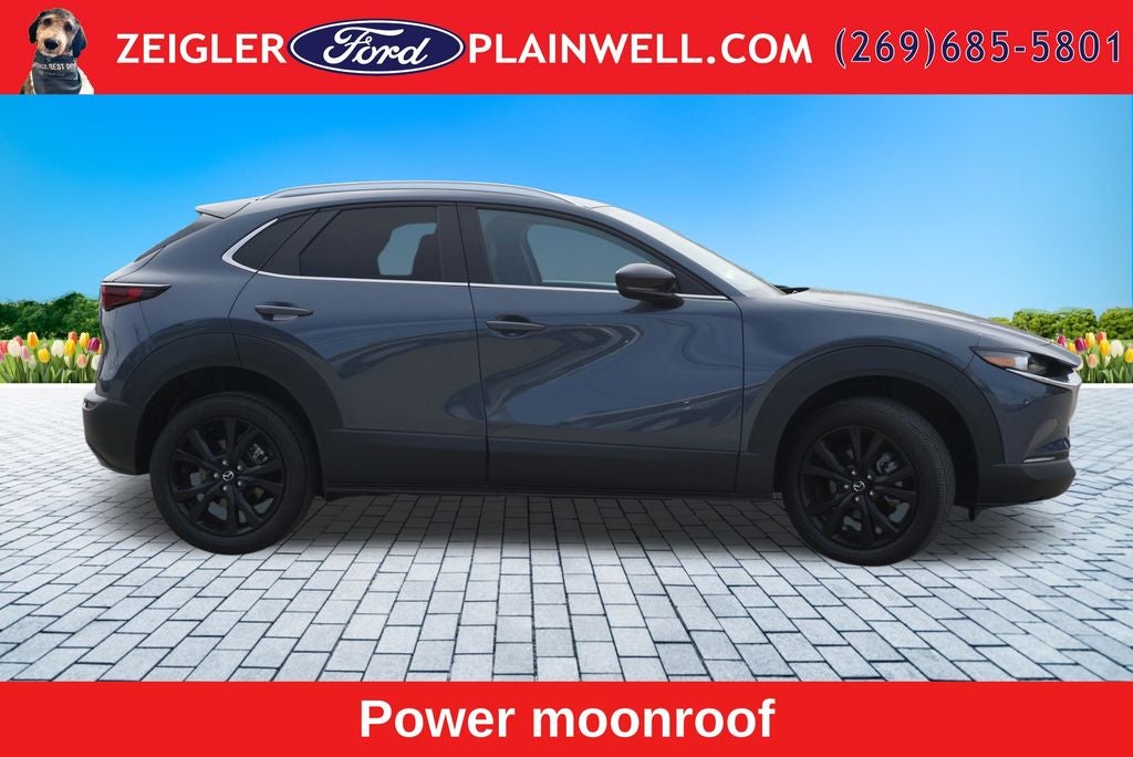 2025 Mazda Mazda CX-30 2.5 S Carbon Edition AWD Power Moonroof Leather Rear Camera