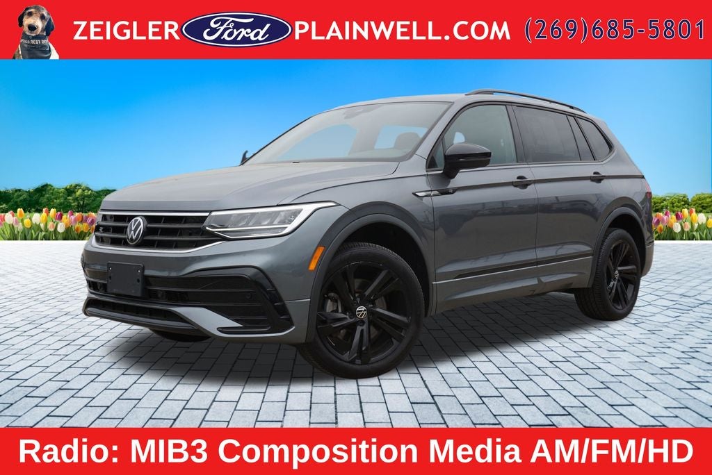 2023 Volkswagen Tiguan 2.0T SE R-Line Black AWD HEATED LEATHER POWER MOONROOF