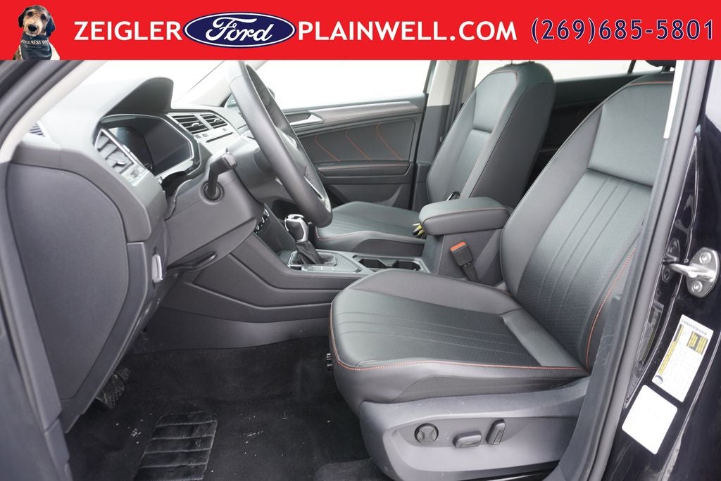 2024 Volkswagen Tiguan 2.0T Wolfsburg Edition Panoramic Moonroof Heated Leather Rear Camera 3rd